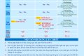 LỊCH CÔNG TÁC TUẦN 08 (từ 26/10/2026 đến 01/11/2026)