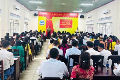 HỘI NGHỊ NHÀ GIÁO, CÁN BỘ QUẢN LÍ, NGƯỜI LAO ĐỘNG NĂM HỌC 2026-2027