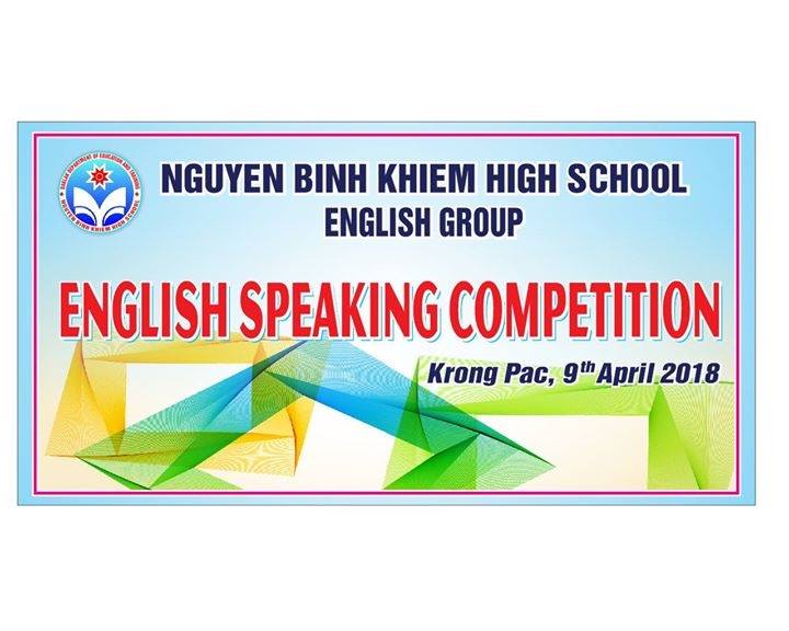 Sinh hoạt Câu lạc bộ Tiếng Anh với chủ đề: “English Speaking Competition”