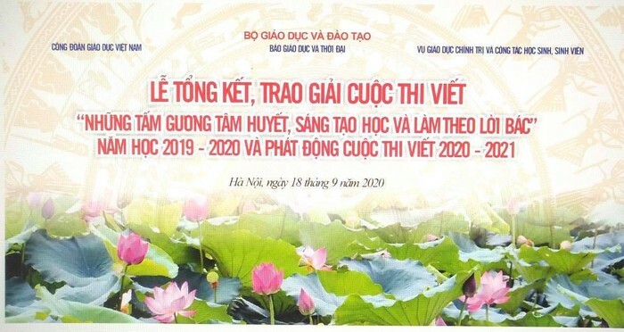 Cuộc thi “Những tấm gương tâm huyết, sáng tạo học và làm theo lời Bác” lần IV