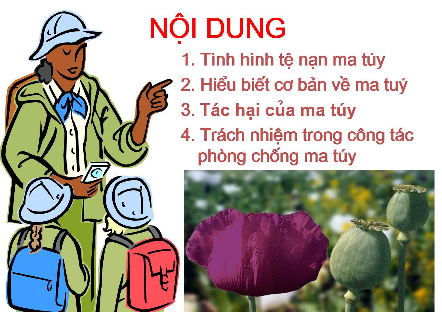 Tài liệu “Công tác phòng chống ma túy” dành cho cán bộ, giáo viên