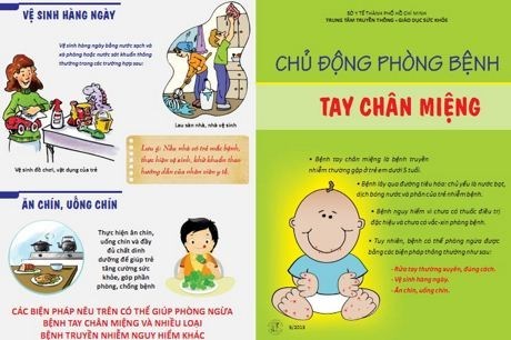 Tăng cường các biện pháp phòng, chống bệnh tay, chân, miệng  và bệnh bạch hầu.