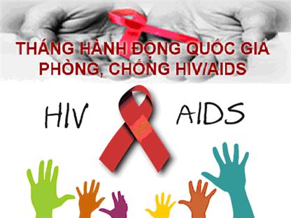 Tháng hành động Quốc gia phòng, chống HIV/AIDS năm 2020.