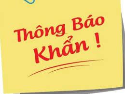 Thông báo (Về việc học sinh đi học trở lại sau tết Nguyên đán Tân Sửu 2021)