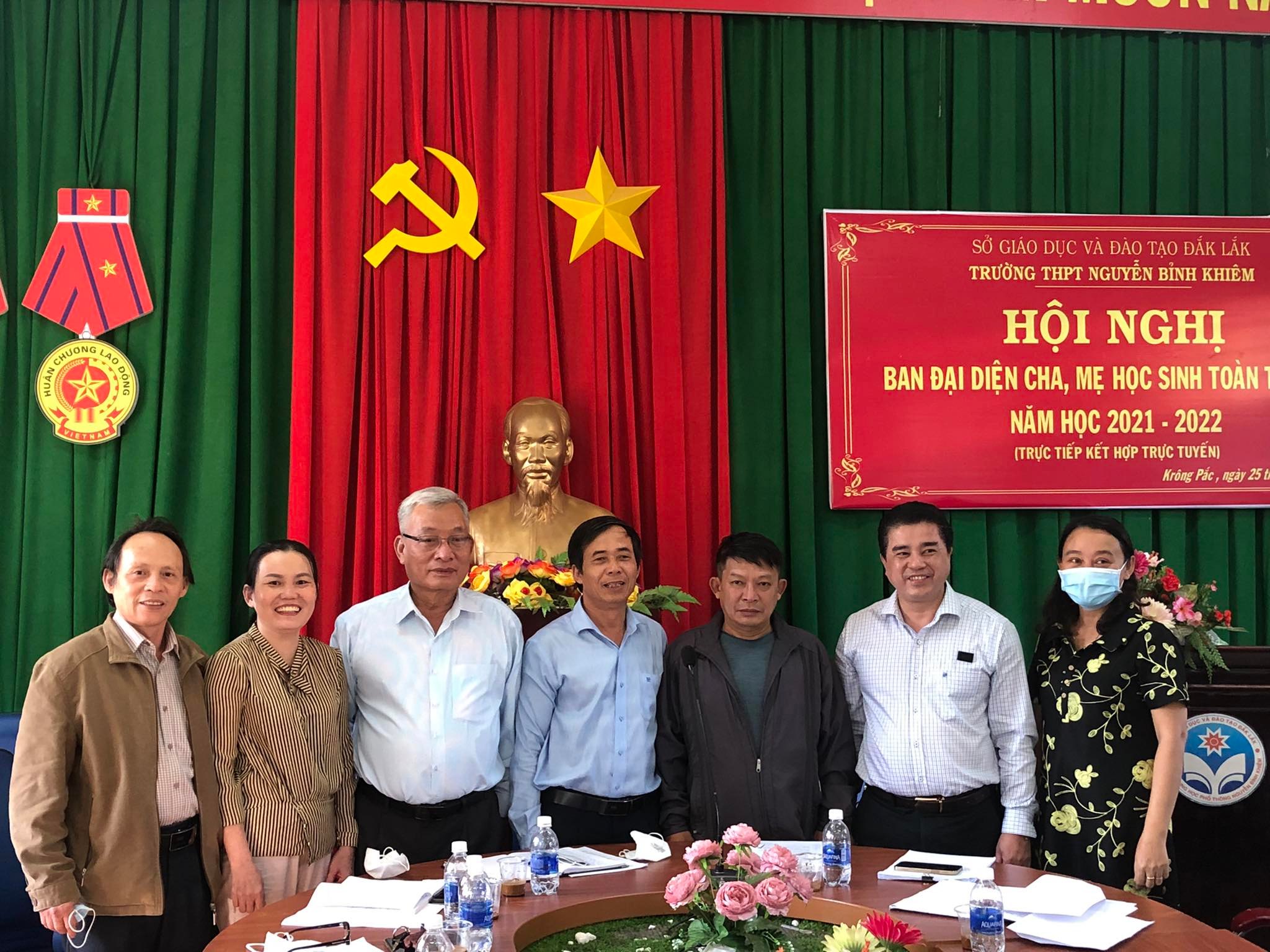 Hội nghị Đại biểu cha mẹ học sinh trường năm học 2021-2022