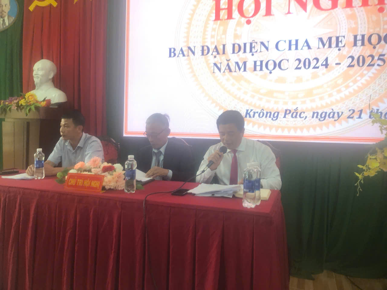 Hội nghị Ban đại diện cha mẹ học sinh năm học 2024-2025: Tăng cường hợp tác giữa nhà trường và gia đình