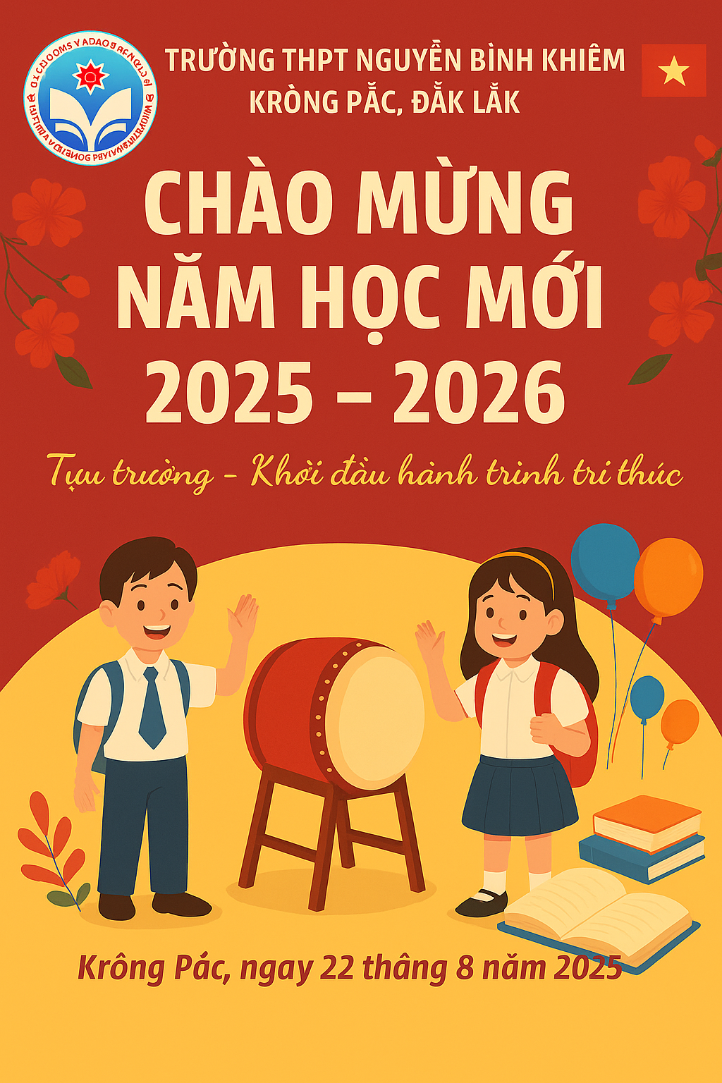 Kế hoạch tựu trường và chuẩn bị cho năm học 2025-2026